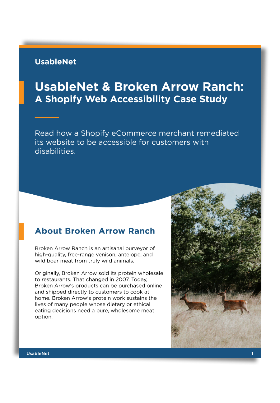 Broken Arrow Ranch & UsableNet: A Shopify Web Accessibility Case Study image
